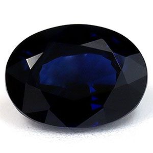 Szafir 1,48 ct, niebieski, szlif owalny