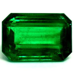 Szmaragd 1,97 ct, zielony, szlif szmaragdowy