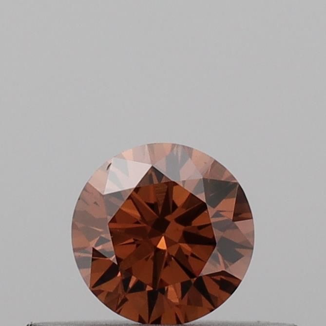 0.24 CT Fancy Deep Orange ROUND