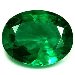 Szmaragd 3,55 ct, zielony, szlif owalny