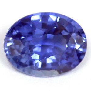 Szafir 1,17 ct, niebieski, szlif owalny