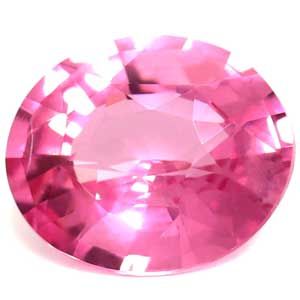 Spinel 1,49 ct, różowy, szlif owalny