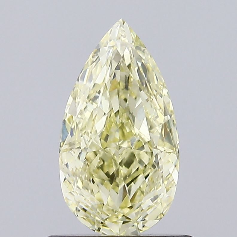 0.85 CT Fancy Intense Yellow PEAR