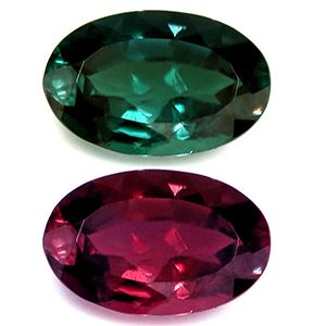 Aleksandryt 1,10 ct, zielony, szlif owalny