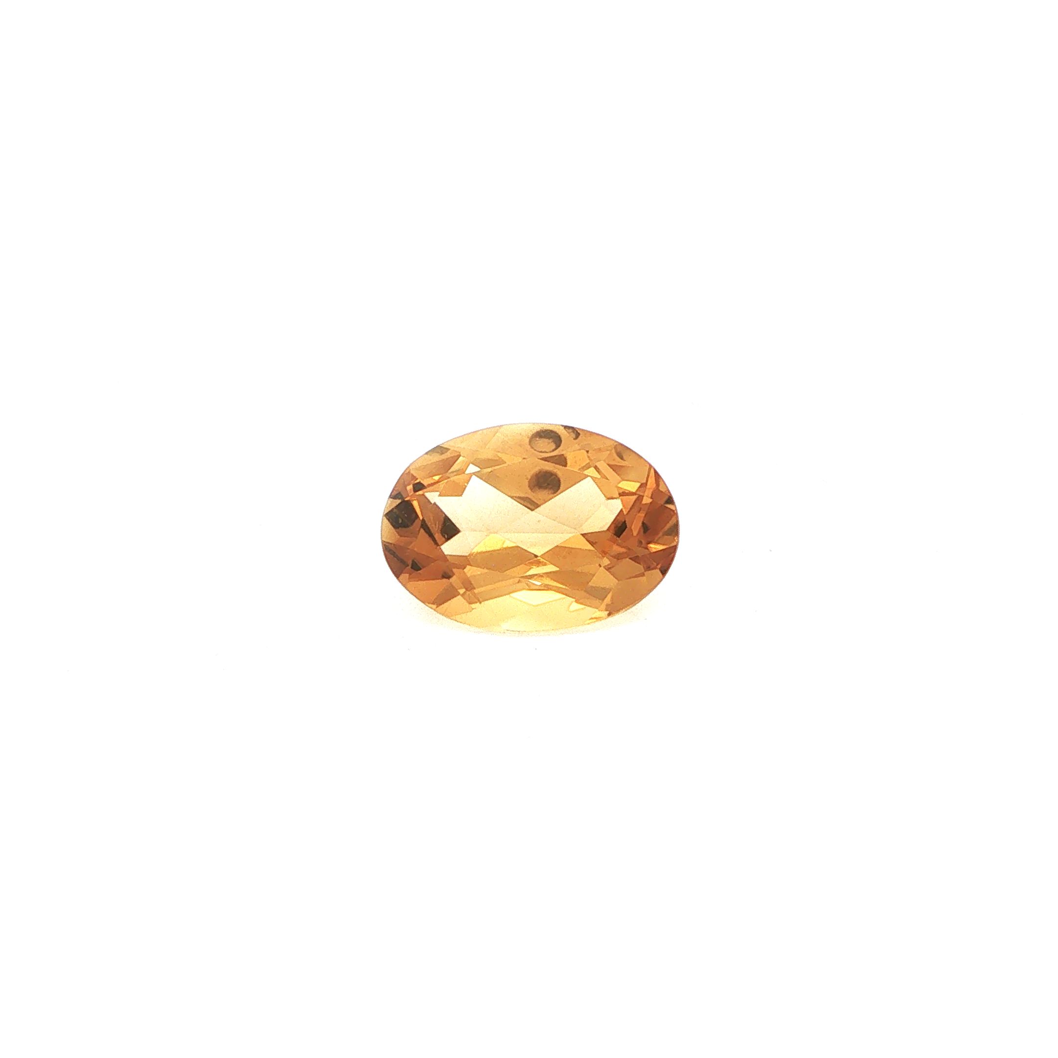 5.45 ct Oval citrine