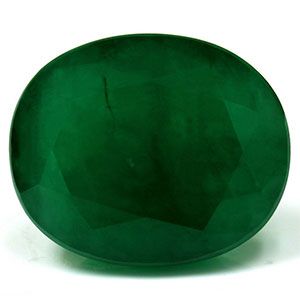 Szmaragd 14,98 ct, zielony, szlif owalny