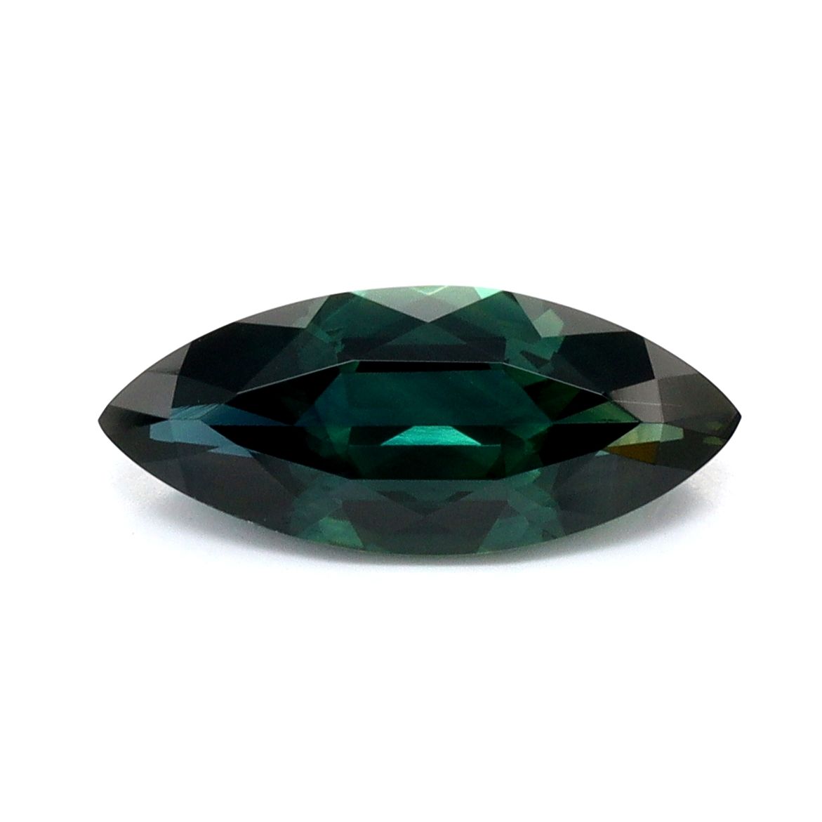 SAPPHIRE FACETED 2.27ct TEAL EC AUSTRALIA HEATED