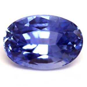 Szafir 1,34 ct, niebieski, szlif owalny