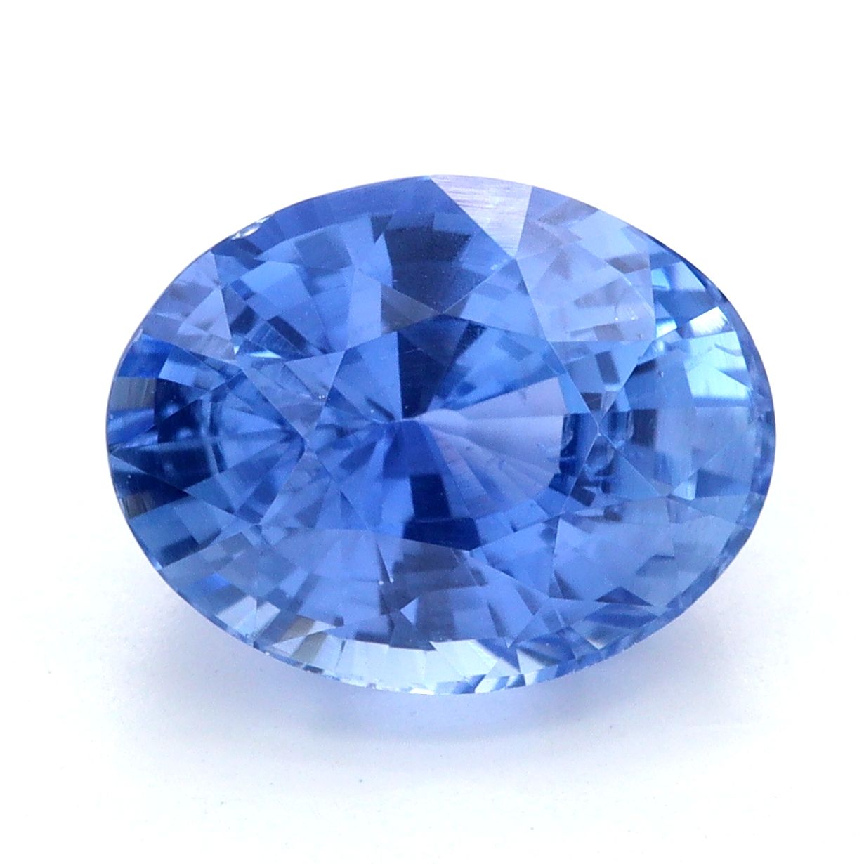 SAPPHIRE FACETED 3.54ct BLUE EC SRILANKA NONE