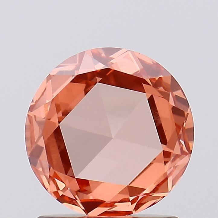 0.92 CT Fancy Vivid Orange ROSE