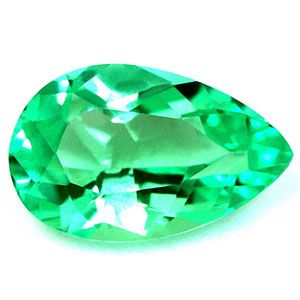 EMERALD FACETED 0.74ct GREEN Medium Green SI COLOMBIA NONE
