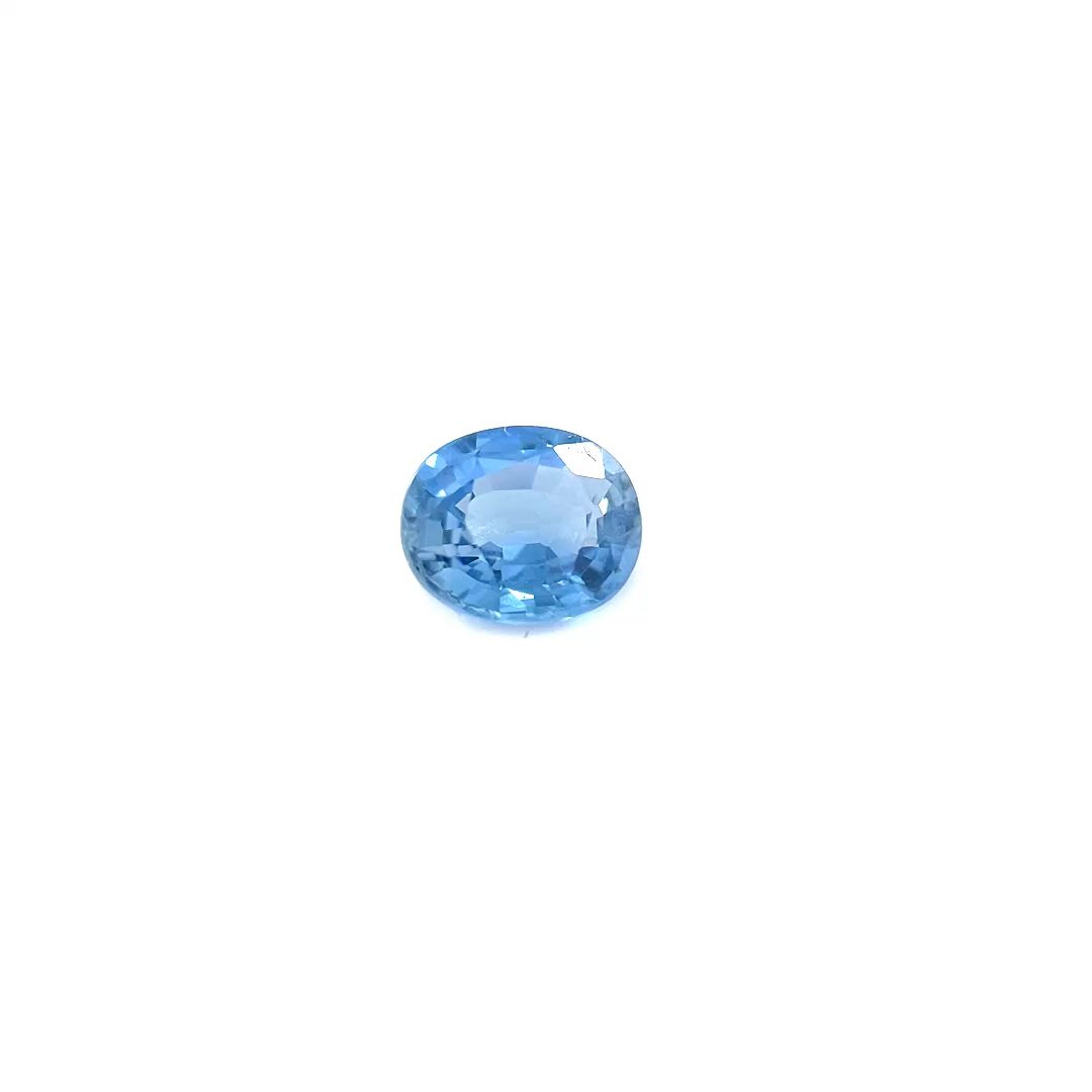 SAPPHIRE FACETED 0.81ct BLUE Medium Intense EC SRILANKA HEATED