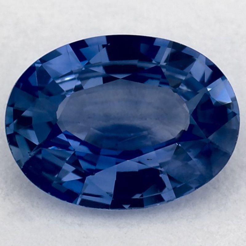 Szafir 1,17 ct, niebieski, szlif owalny