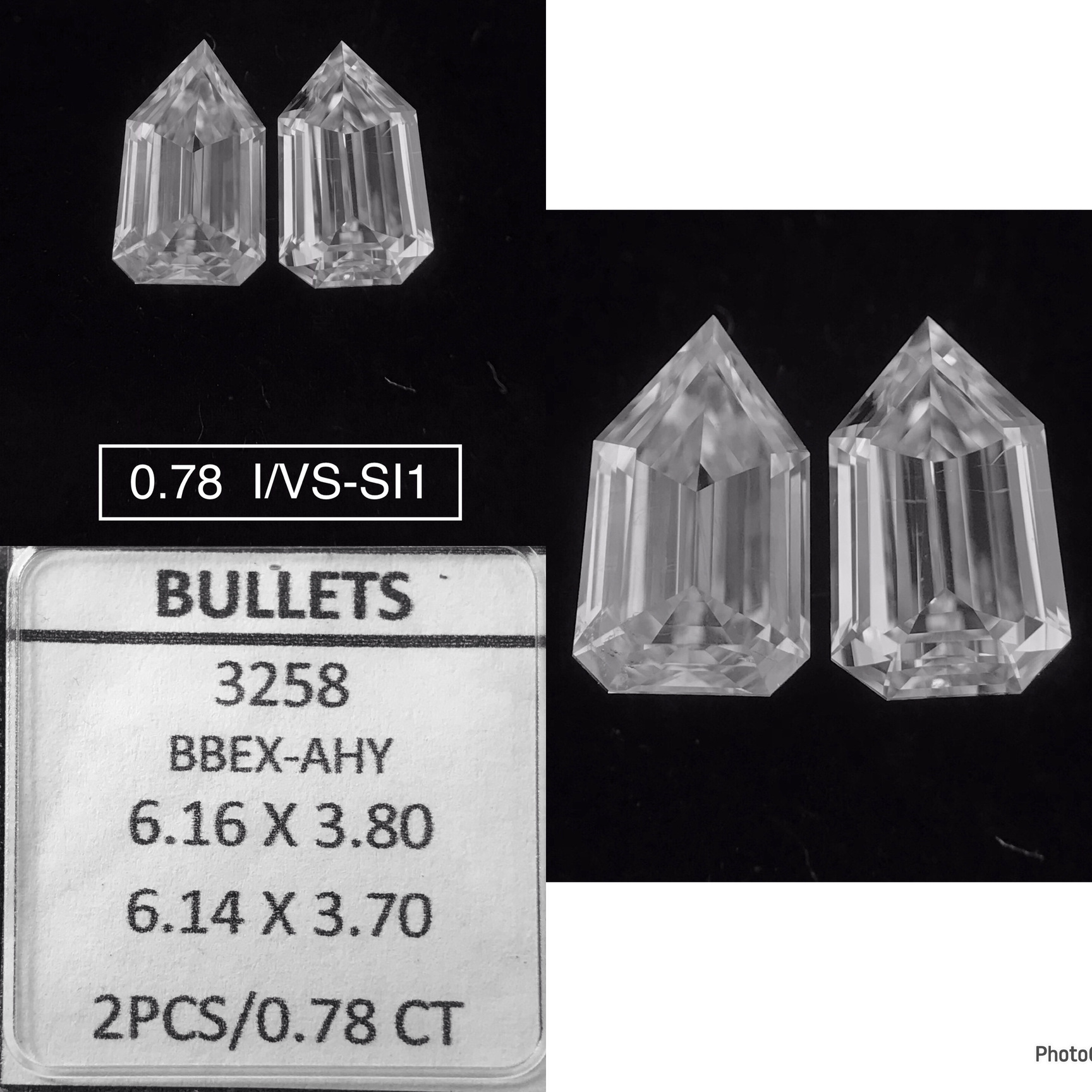 Prírodný diamant bullet,...