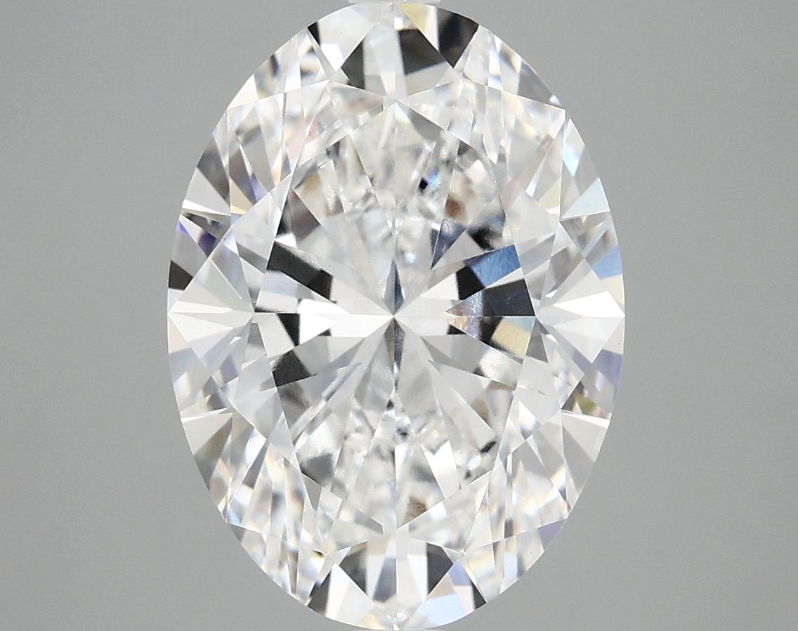 Diamant Ovale 5.04 ct - Couleur E - Pureté VVS2