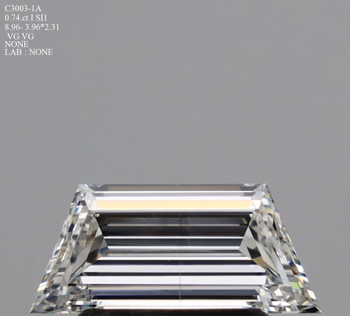 Prírodný diamant trapezoid,...