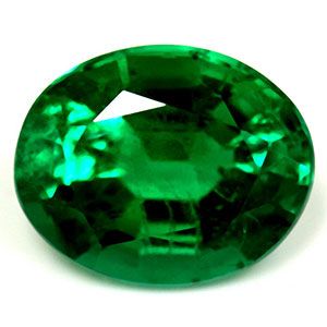 Szmaragd 2,55 ct, zielony, szlif owalny