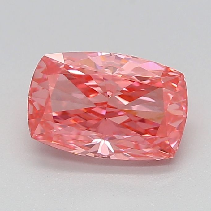 1.01 CT Fancy Vivid Pink CUSHION MODIFIED