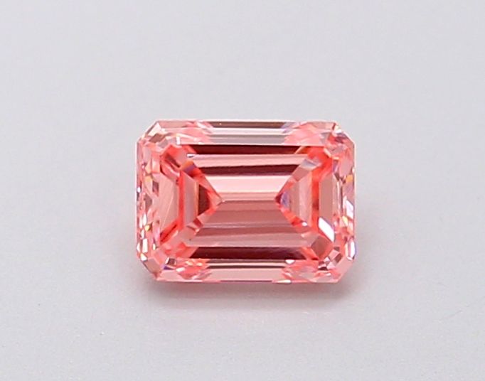 0.42 CT Fancy Vivid Pink EMERALD