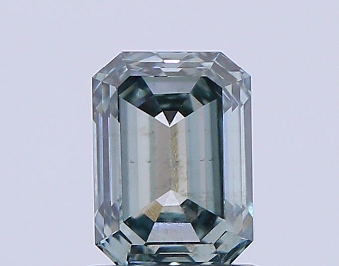 1.01 CT Fancy Gray Green EMERALD