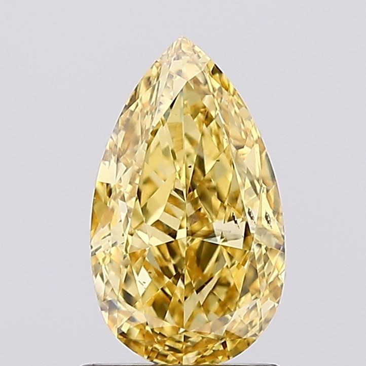 1.22 CT Fancy Intense Yellow PEAR