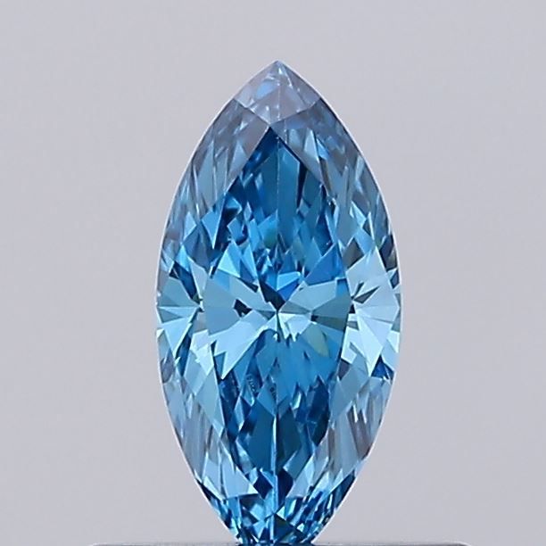 0.33 CT Fancy Vivid Blue MARQUISE
