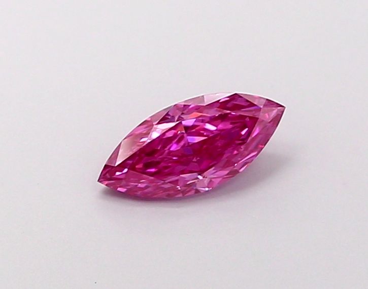0.48 CT Fancy Vivid Purple MARQUISE