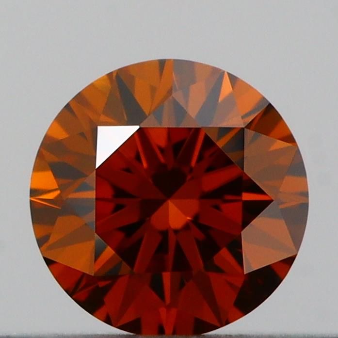 0.23 CT Fancy Deep Orange ROUND