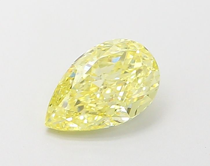 0.65 CT Fancy Intense Yellow PEAR