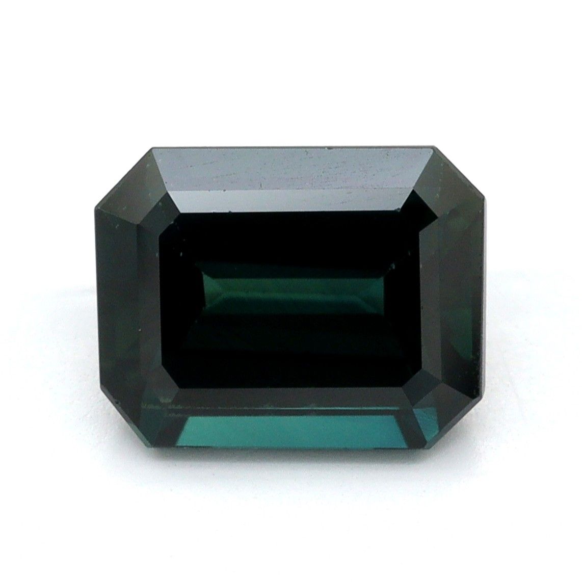 SAPPHIRE FACETED 1.91ct TEAL EC AUSTRALIA HEATED