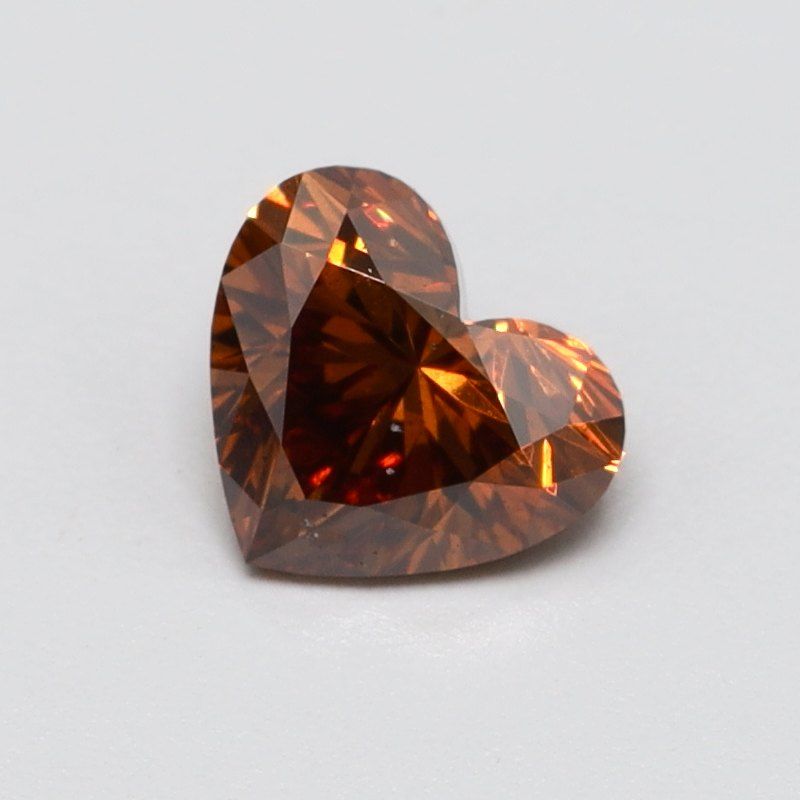 0.3 CT Fancy Red HEART