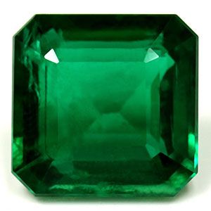 Szmaragd 2,58 ct, zielony, szlif szmaragdowy