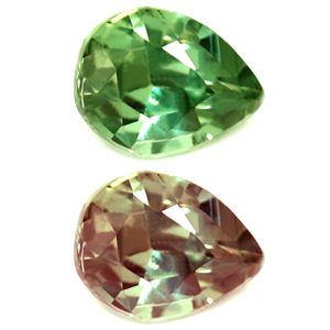 ALEXANDRITE FACETED 0.33ct GREEN Green to Purple EC SRILANKA NONE