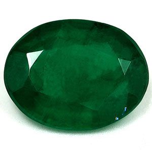 Szmaragd 3,00 ct, zielony, szlif owalny