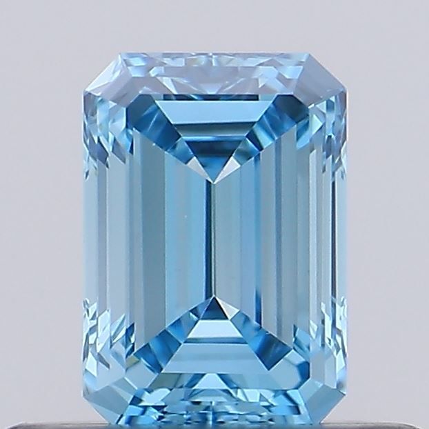 0.4 CT Fancy Vivid Blue EMERALD
