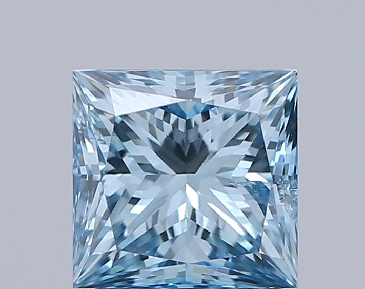 1.53 CT Fancy Vivid Blue PRINCESS