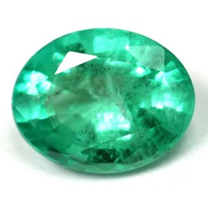 Szmaragd 1,79 ct, zielony, szlif owalny