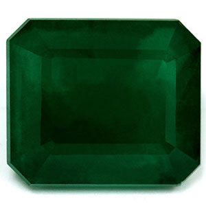 Szmaragd 24,62 ct, zielony, szlif szmaragdowy