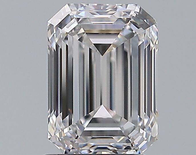 Diamant Émeraude 1.90 ct - Couleur E - Pureté VS1