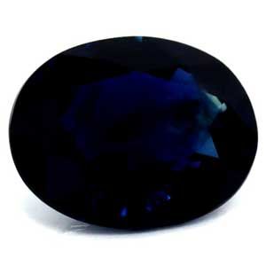 SAPPHIRE FACETED 0.87ct BLUE Deep Blue EC MADAGASCAR NONE