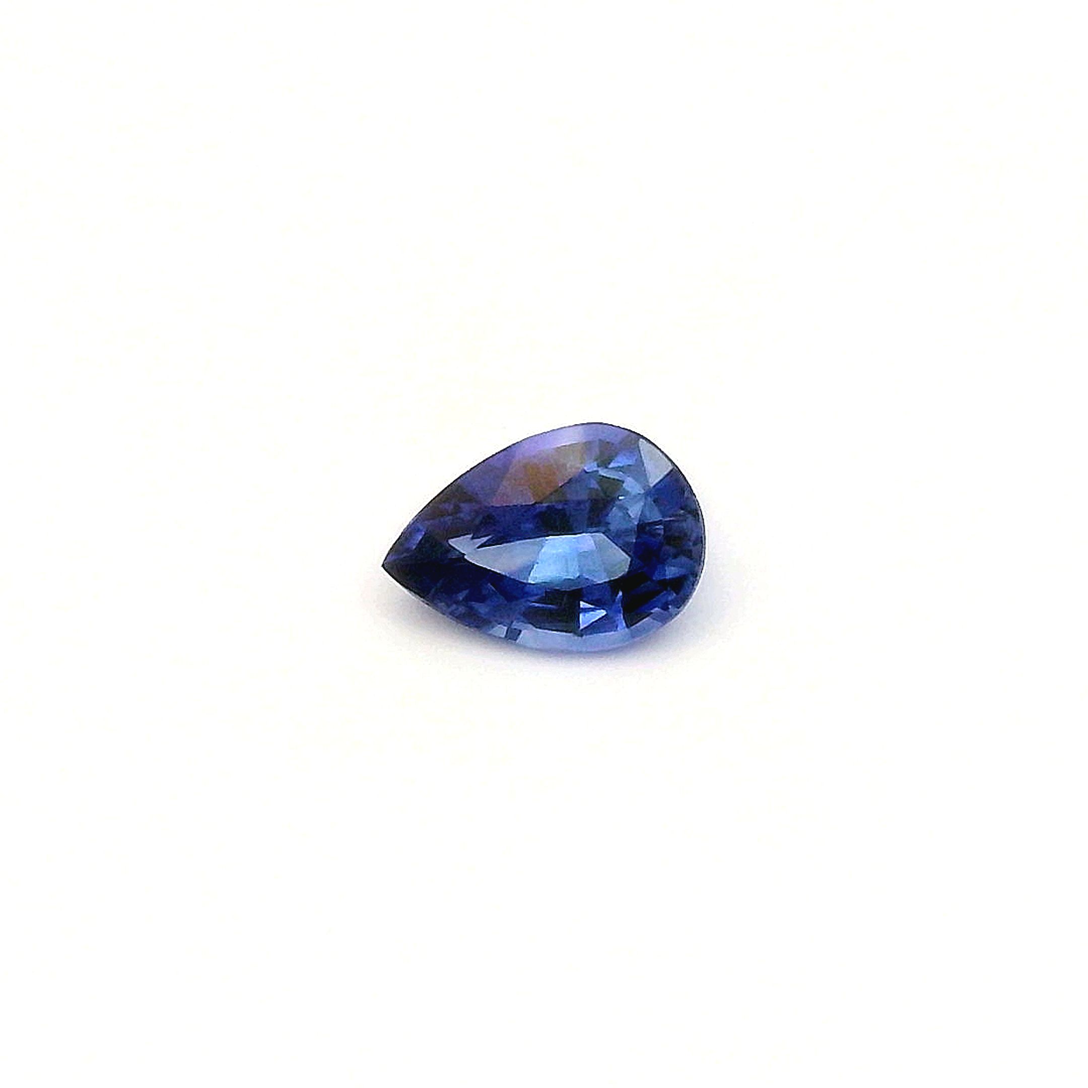 0.68 ct Pear sapphire