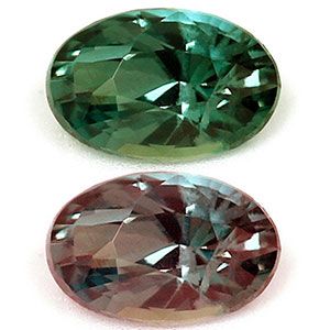 ALEXANDRITE FACETED 0.31ct GREEN Blue Green to Purple EC INDIA NONE