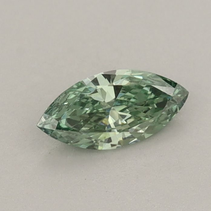 0.31 CT Fancy Vivid Green MARQUISE