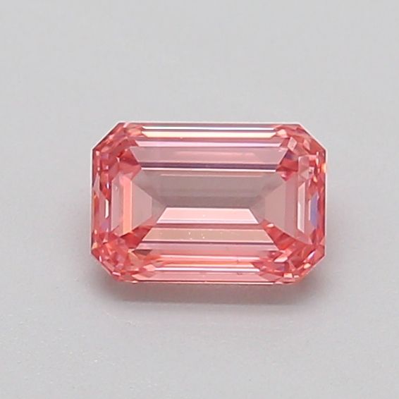 0.51 CT Fancy Vivid Brownish Pink EMERALD