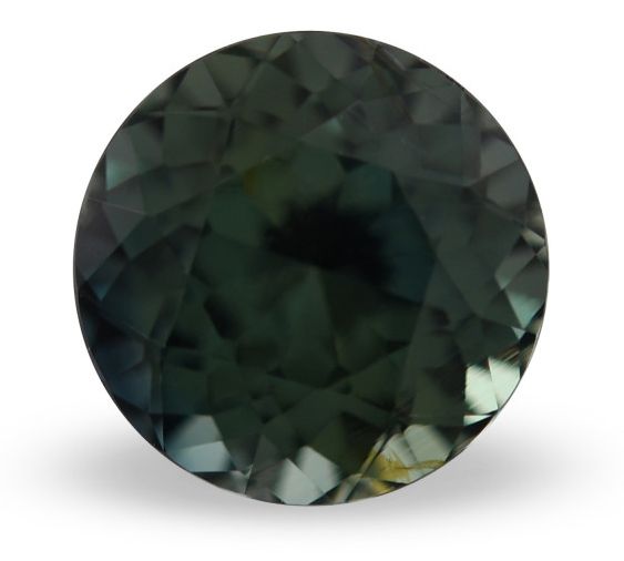 SAPPHIRE FACETED 1.0ct GREEN Green EC MADAGASCAR NONE