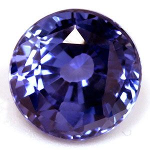 Szafir 1,99 ct, niebieski, szlif okrągły