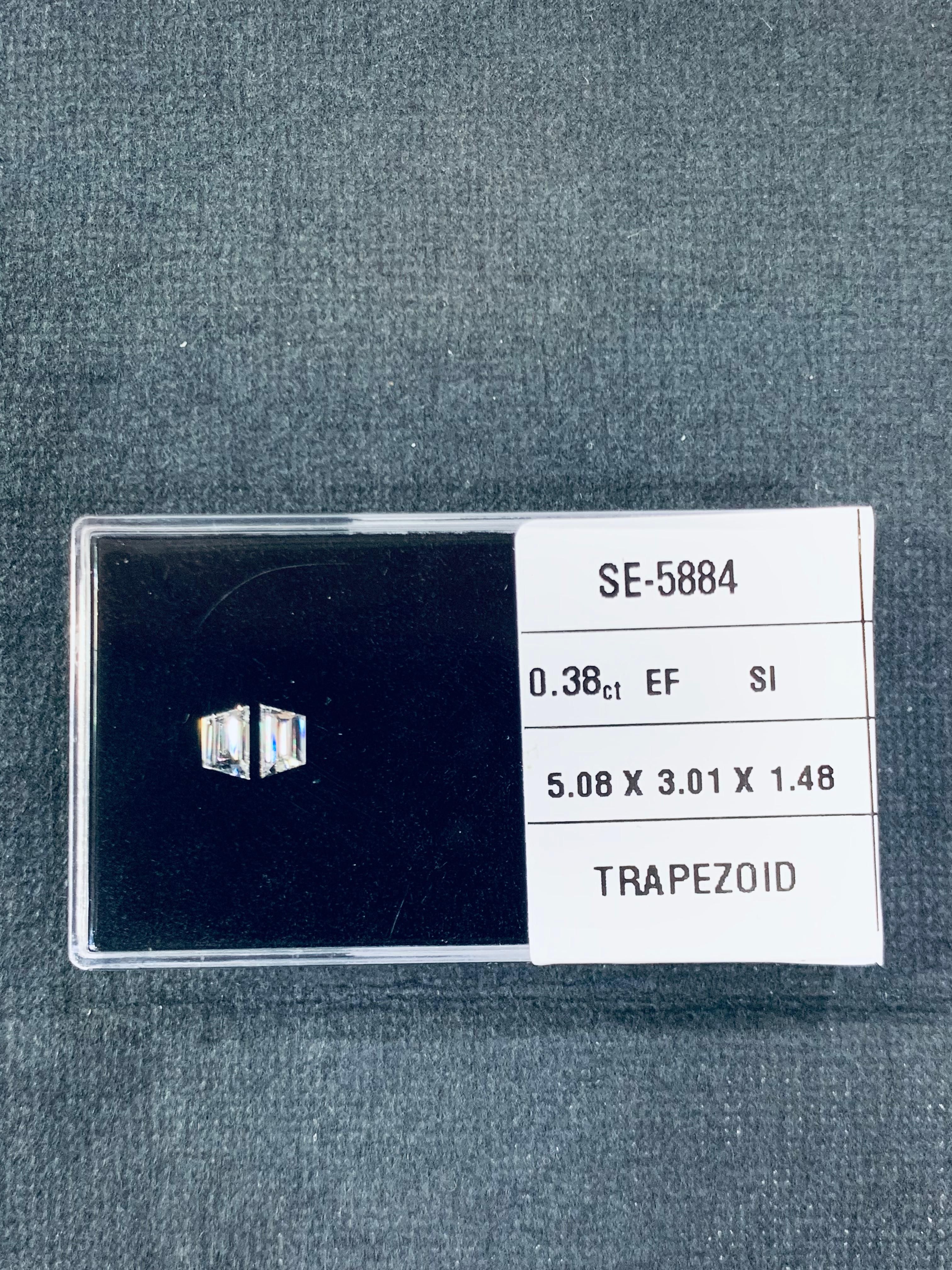 Prírodný diamant trapezoid,...