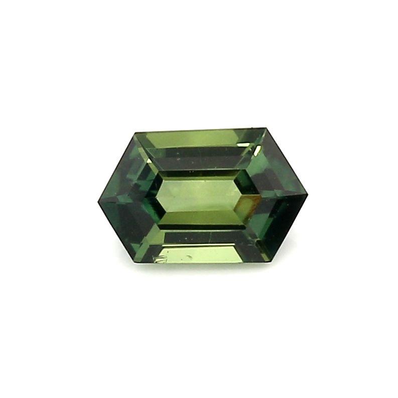 SAPPHIRE FACETED 0.84ct GREEN GREEN EC AUSTRALIA NONE