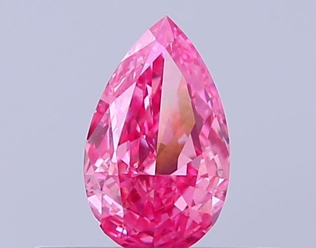 0.29 CT Fancy Vivid Pink PEAR