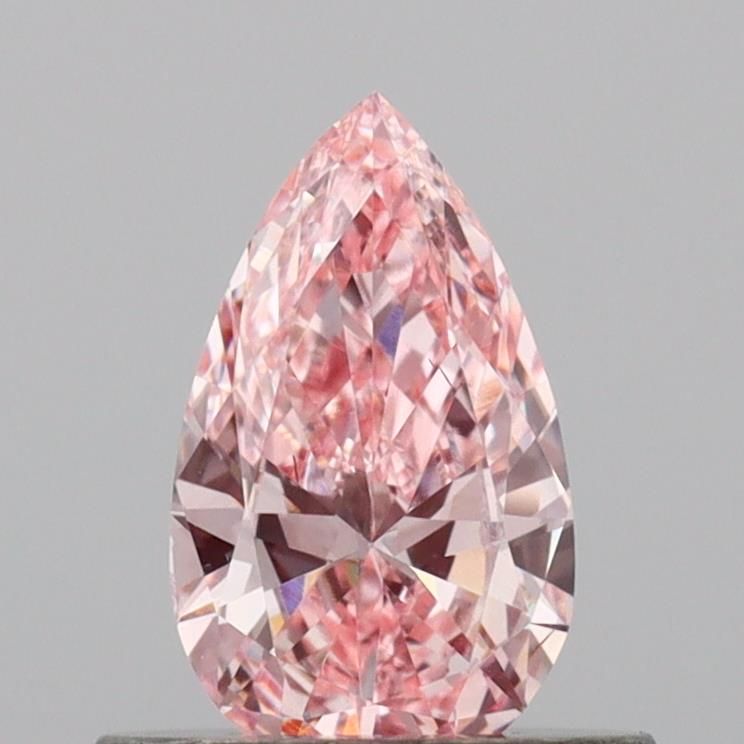 0.47 CT Fancy Intense Pink PEAR